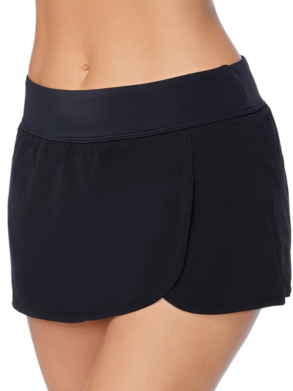 Island Escape Women's Island Board Skirt, Black 14
